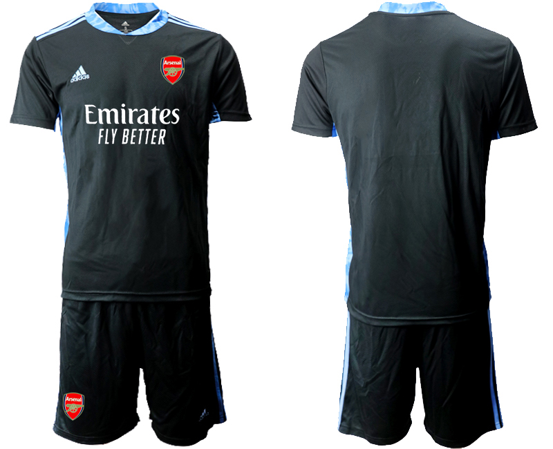 Men 2020-2021 club Arsenal black goalkeeper Soccer Jerseys->arsenal jersey->Soccer Club Jersey
